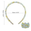 Unique Bargains Women's Elegant Straw Headband 5.91"x1.57" 1 Pc - 4 of 4
