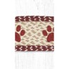 Earth Rugs Heart Paws Dog Bone Shaped Stair Tread Rug 9"x24" – Natural Jute Pet Mat - 3 of 3