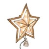 Kurt Adler 10-Inch 5-Point Large Star with Smoke Capiz Treetop - 2 of 4