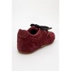 Selena - Burdungy Suede Leather Sneakers (Women) | Forever & Always Shoes - 3 of 4