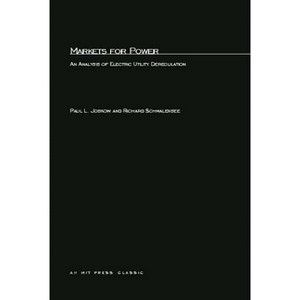 Markets for Power - (MIT Press Classics) by  Paul L Joskow & Richard Schmalensee (Paperback) - 1 of 1