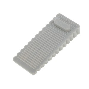 Unique Bargains Door Stop Stackable Door Wedge 3.74"x1.57"x0.55" 1 Pc - 1 of 4