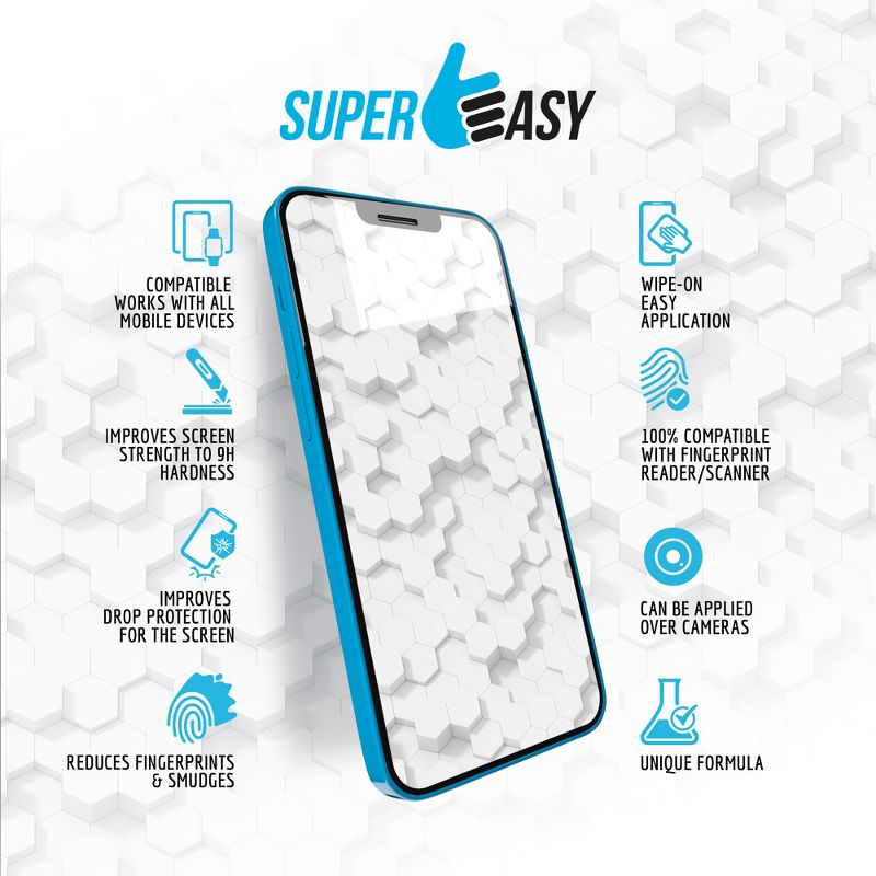 SUPER EASY Liquid Screen Protector for All Phones Tablets and Smart Watches, 5 of 7