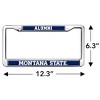 Montana State University Alumni Logo Full Size Standard License Plate Metal Frame - 4 of 4