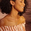 "14K Gold Plated Cross Necklace, Dainty Minimalist Faith Pendant with Prayer Chain, Tiny Religious Jewelry for Women & Men" - 3 of 4