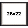 PosterPalooza | Embellished Black Picture Frame - UV Acrylic, Backing Board, Hanging Hardware Included - 2 of 4