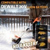 CuisinSmart 12Inch Snow Blower, with Adjustable Front Handle & Telescopic Pole, 10In Width & 6In Depth & 20Ft Throwing Distance - 2 of 4