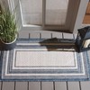 Courtyard CY8475 UV & Stain Resistant Non-Shedding Power Loomed Indoor/Outdoor Rugs - Safavieh - 2 of 4