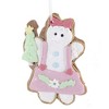 Kurt Adler 5.0 Inch Pastel Claydough Iced Cookie Christmas Glittered Sugar Tree Ornaments - 3 of 4