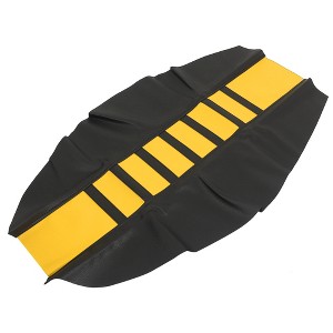 Unique Bargains Universal Motorcycle Dirt Bike Faux Leather Soft Seat Cover Cushion 1 Pc - 1 of 4