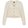 Women's Plus Size Miranda Cardigan - champagne | CITY CHIC - 4 of 4