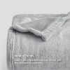 Bedsure | Flannel Blanket Solid 280GSM Soft Fuzzy Plush  Bed Blanket - 4 of 4
