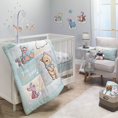 Bedtime Originals Winnie The Pooh Hugs Crib Bedding Set - 3pc