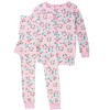 RuffleButts SoftSnooze Big Girls Ruffle Long Sleeve Pajama Set - 2 of 4