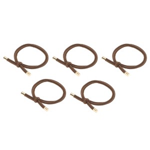 Unique Bargains Elegant Knotted Hair Hair Ties - 1 of 4