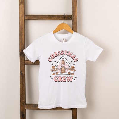 The Juniper Shop Christmas Gingerbread Crew Toddler Short Sleeve Tee