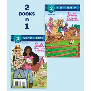 You Can Be a Horse Rider/You Can Be a Farmer (Barbie) - (Step Into Reading) by  Bria Lymon (Paperback) - 1 of 1