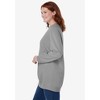Woman Within Plus Size Fleece Sweatshirt - 4 of 4
