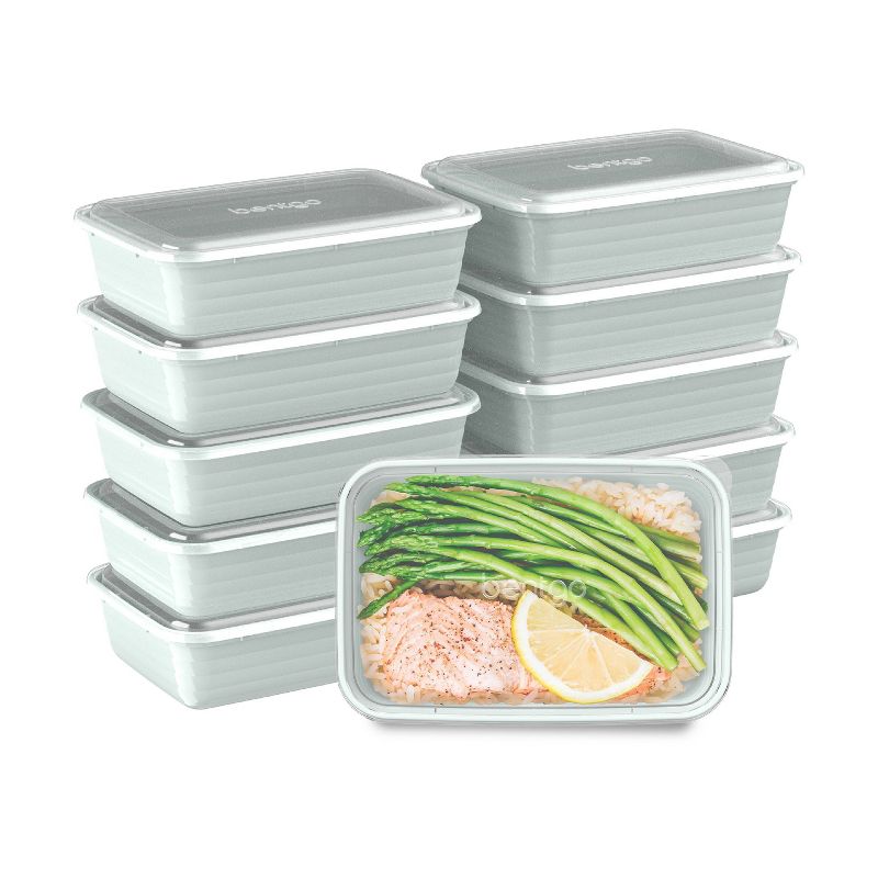 Bentgo Meal Prep 1-Compartment Container, Reusable, Durable, Mirowaveable - 4 Cup/10pk, 1 of 10