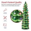 Best Choice Products Ceramic Christmas Tree, 18in Hand-Painted Holiday Decor - 3 of 4