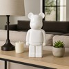 Contemporary Bear Figurine Statue for Home Decor Styling - Decorative Sculpture Perfect for Office, Living Room, or Shelf Decor - 12" - 2 of 4