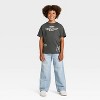 Grayson Threads Kids Boys' Short Sleeve 'Be Kind' Oversized Graphic T-Shirt - Black - 4 of 4