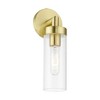 Livex Lighting Ludlow 1 - Light Sconce in  Satin Brass - 4 of 4