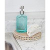 AuldHome Design Hobnail Glass Soap Dispenser, 3pk; Decorative Pump Bottles - 4 of 4