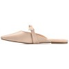 Journee Collection Womens Missie Slip On Square Toe Mules Flats - 2 of 4