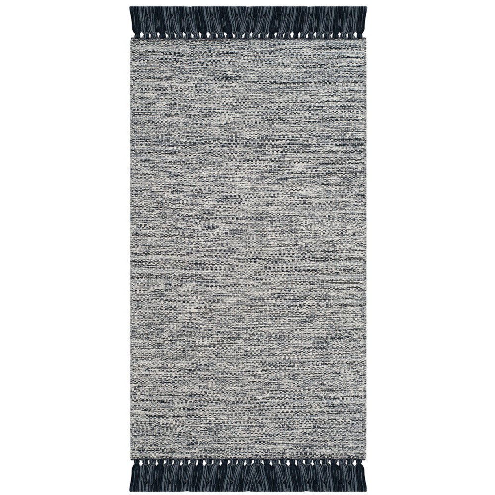 2'3inx7' Byron Woven Rug Gray - Safavieh