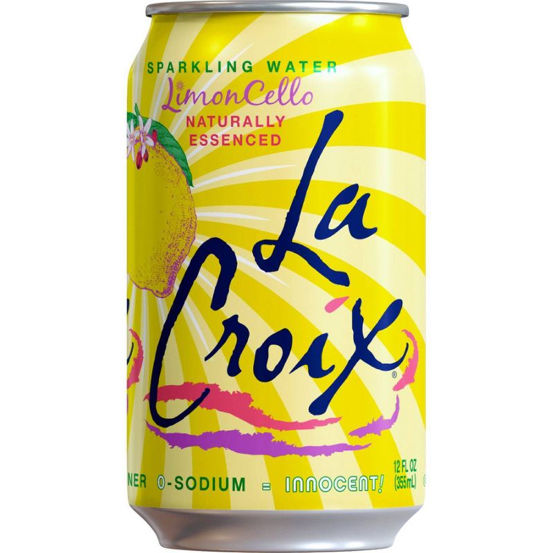 LaCroix Sparkling Water LimonCello - 8pk/12 fl oz Cans, 2 of 10