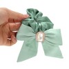Unique Bargains Elegant Flower Pearl Ribbon Hair Elastic Band 1 Pc - 4 of 4