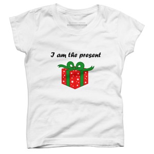 Girl's Design By Humans Best Christmas present By Storms98 T-Shirt - 1 of 3