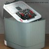 LunaLulinlk New large open cat litter box prevents cat litter from scattering and effectively controls odor - 2 of 4