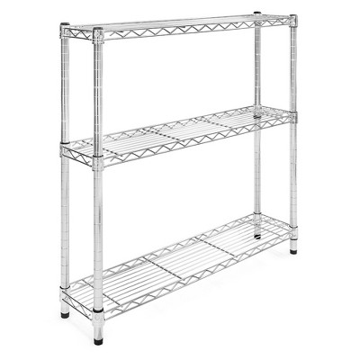 Shelving.com Chrome Wire Shelving with 3 Tier Shelves -