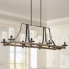 Generation Lighting Angelo 46" Wide Weathered Oak Kitchen Island Light Chandelier - image 2 of 3