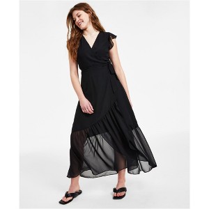 bar III Womens Wrap Maxi Dress - 1 of 1