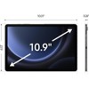 Refurbished: Samsung Galaxy Tab S9 FE (2023)(10.9) - 128GB, Unlocked All Carriers, w/o S Pen - Gray (SM-X518UZAAVZW) - Manufacturer Refurbished - 4 of 4