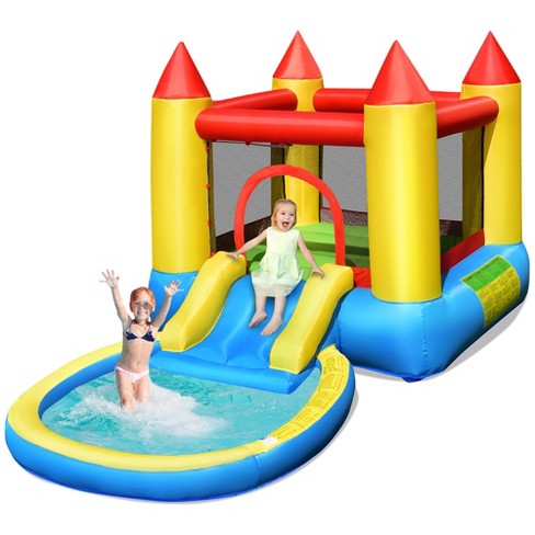 Costway Inflatable Bounce House Kids Jumping Playhouse Indoor & Outdoor  Without Blower : Target