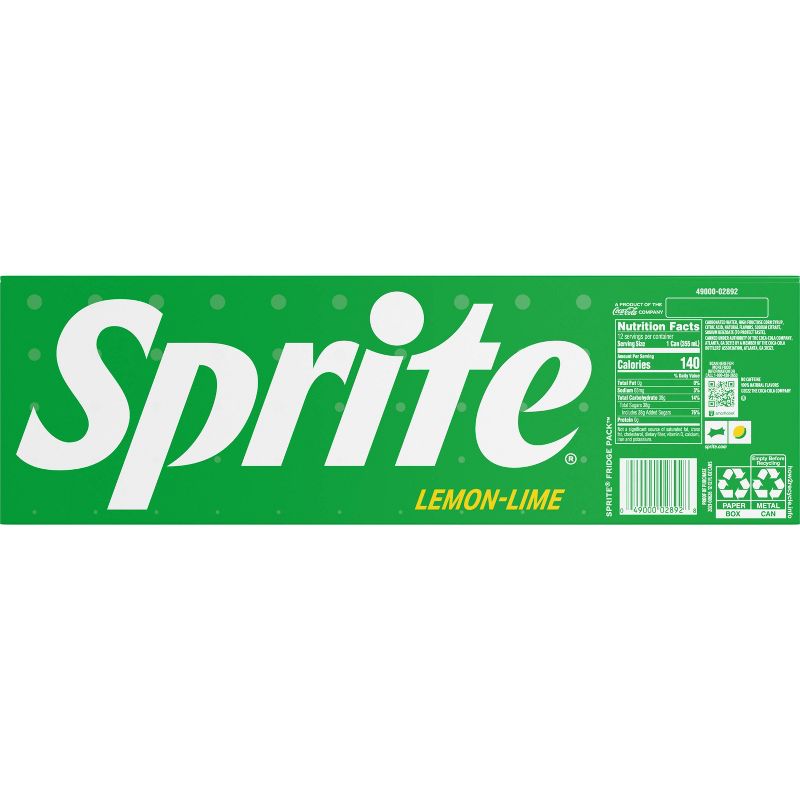 Sprite - 12pk/12 fl oz Cans, 6 of 9