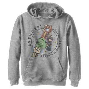 Boy's Marvel Avengers Trust Pull Over Hoodie - 1 of 4