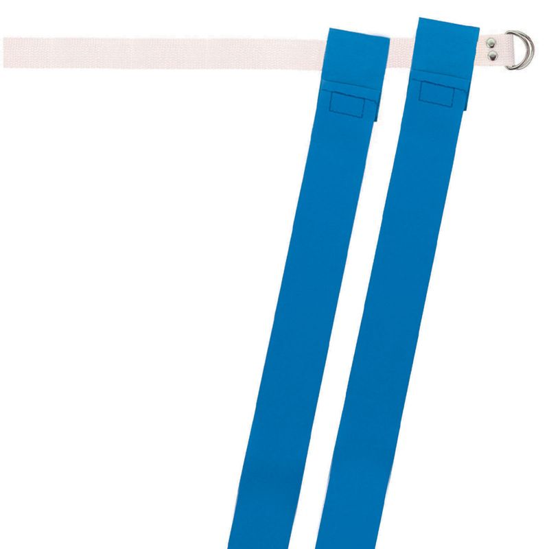 Martin Sports Flag Football Belts, Blue, Pack of 12, 1 of 4