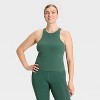 Women's Everyday Soft High Neck Tank Top - All In Motion™ - 4 of 4