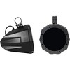 Wet Sounds ZERO-8-XZ-B Black 8" Powersport & Marine Speakers w/ SSV Works US2-C8U-200 Cage Mount 8” Speaker Enclosures w/ 2.00" Roll Bar Clamps - 2 of 4
