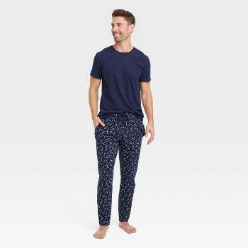 Men's 2pc Knit Pajama Set - Goodfellow & Co™ Blue