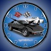 Collectable Sign & Clock | 1971 Corvette Stingray Black LED Wall Clock Retro/Vintage, Lighted - 2 of 4