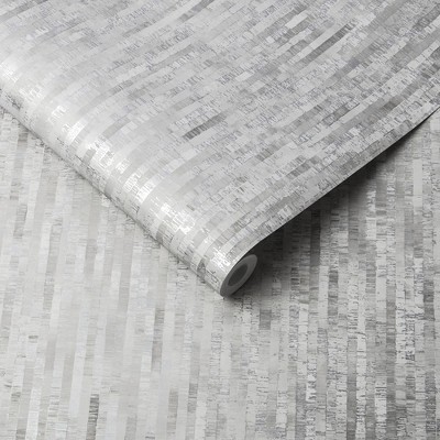 Betula Striped Metallic Wallpaper Roll