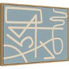 Amanti Art Arabesque Smoke by Urban Road Canvas Wall Art Print Framed 24 x 18-in. - 3 of 4