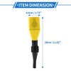 Unique Bargains Universal Automotive Oil Funnel for Engine Oil Diesel Kerosene Gasoline Plastic 11.02"x1.73" - 3 of 4