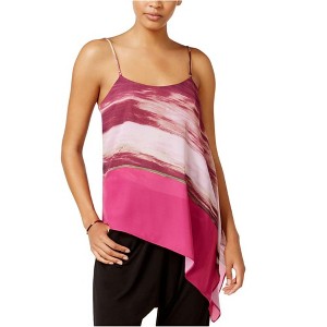 Rachel Roy Womens Printed Asymmetrical Tank Top - 1 of 1